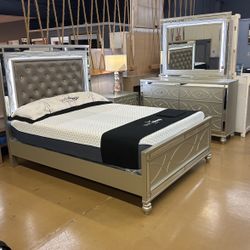 Queen Bed Set PROMOTIONAL PRICE (no Mattress Included)