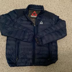 Navy Gerry French Lightweight Puffer