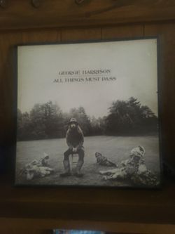 George Harrison All Things Must Pass Vinyl LP