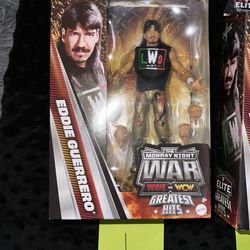 Mattel WWE vs WCW Elite Monday Night War GREATEST HITS Eddie Guerrero New in Box