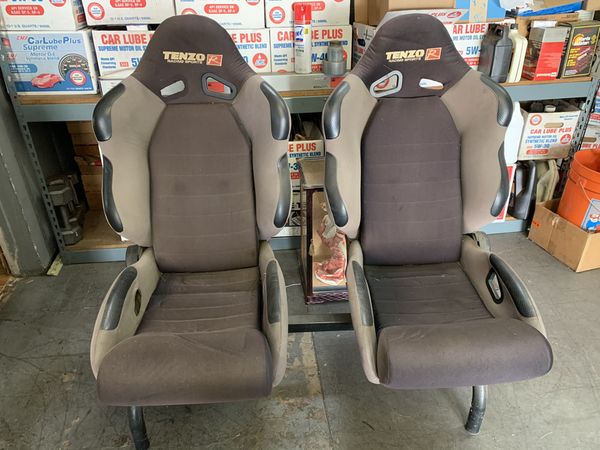 Two Tenzo Racing Sports Bucket Seats for Sale in Arcadia, CA - OfferUp