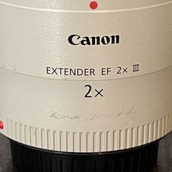 Canon 2X Extender III