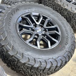 4x 17” OEM 2025 Ford Ranger raptor wheels BFGoodrich KO3 LT285/70R17 95% 6x5.5 Fits Bronco