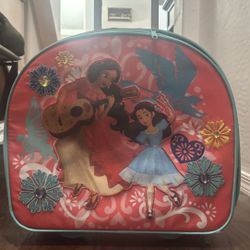 A Disney princess Elena Luggage Plus Pink Luggage