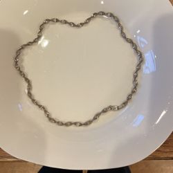 Vintage Sterling Necklace 