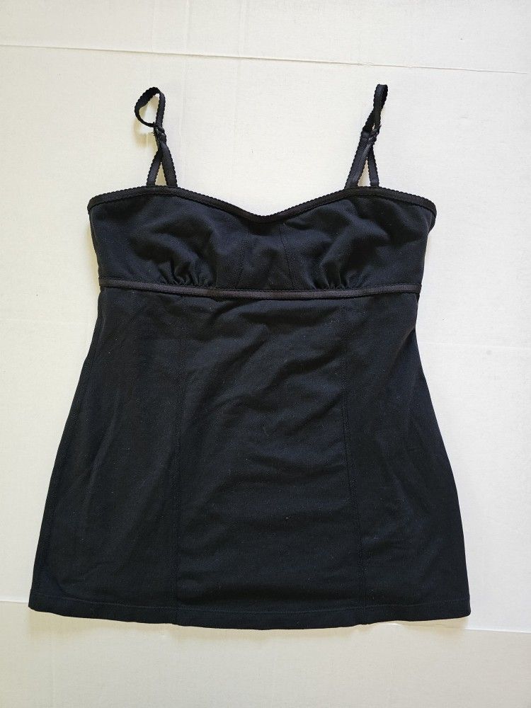 Lululemon Black Spaghetti Strap Top Size 8