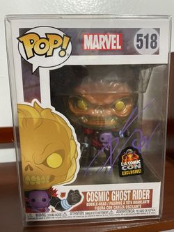 Funko Pop Cosmic Ghost Rider Signed