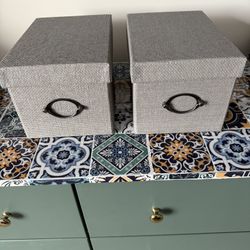 IKEA Storage Boxes With Lid 