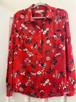 Ann Taylor loft blouse size large
