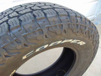 2 New 265 70 17 Cooper Discoverer Road+Trail AT 4ply Tires *Date 2023*