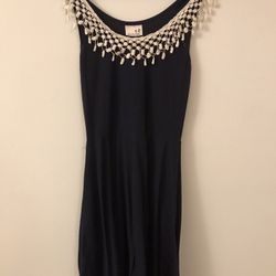 Navy Blue Dress
