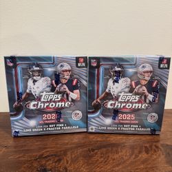 Topps Chrome 2025 Mega Boxes