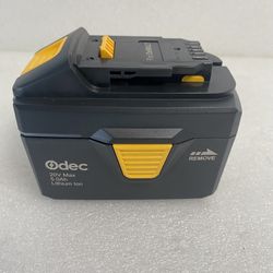 5.0 Ah 20 Volt Battery For Dewalt