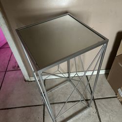 Mirrored Table / Decor / Side Table