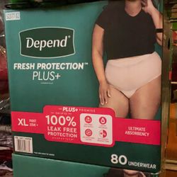 Depend  XL Advance Protection Underwear