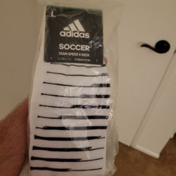 Adidas Socks Size Large. New!!