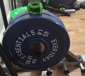 PAIR OLYMPIC PLATE 45 LBS