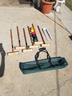 Croquet Game Set