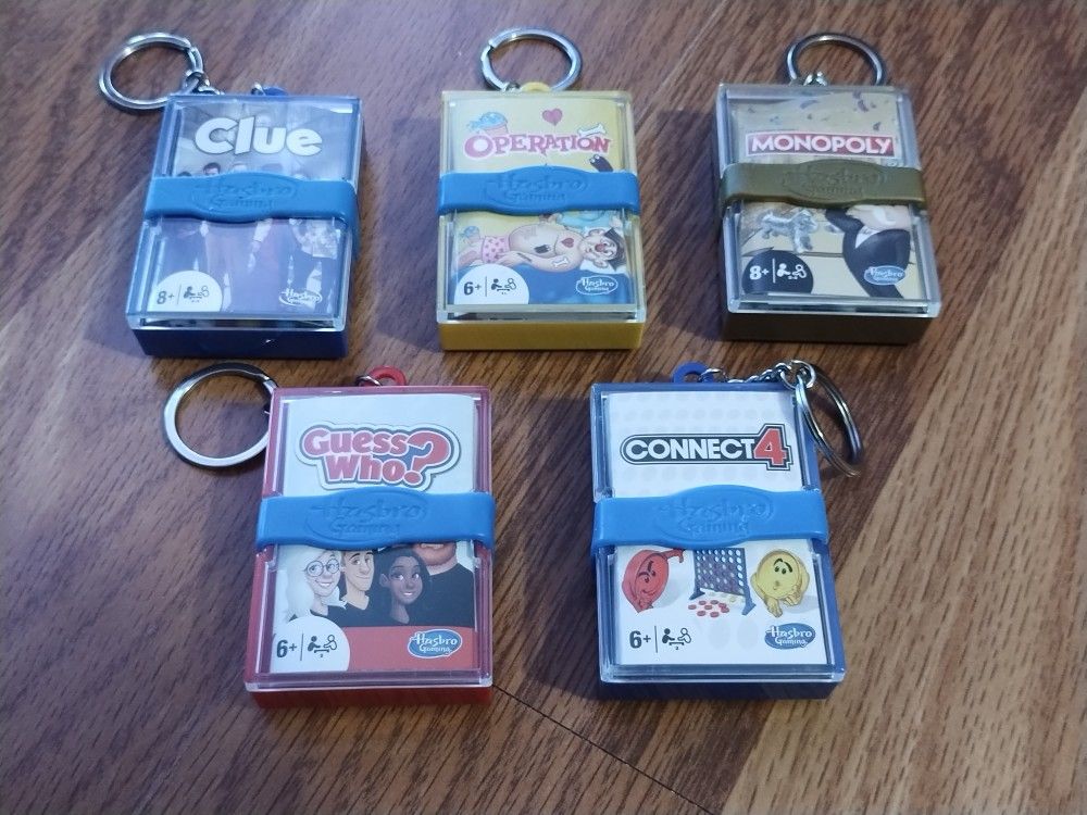 Set of 5 New Mini Games Never Played