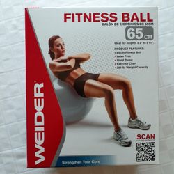 Exercise / Fitness Ball, with Pump