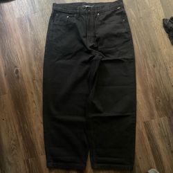 vans Black Baggy Jeans