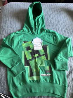 Hoodie Minecraft 5 To 6 Yrs