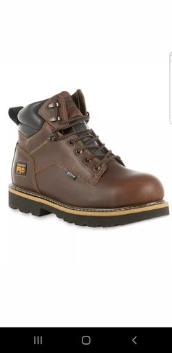 TIMBERLAND PRO MEN'S BOOTS SLIP OIL WATERPROOF ALLOY TOE STORE PRICE $175 SIZE 10.5