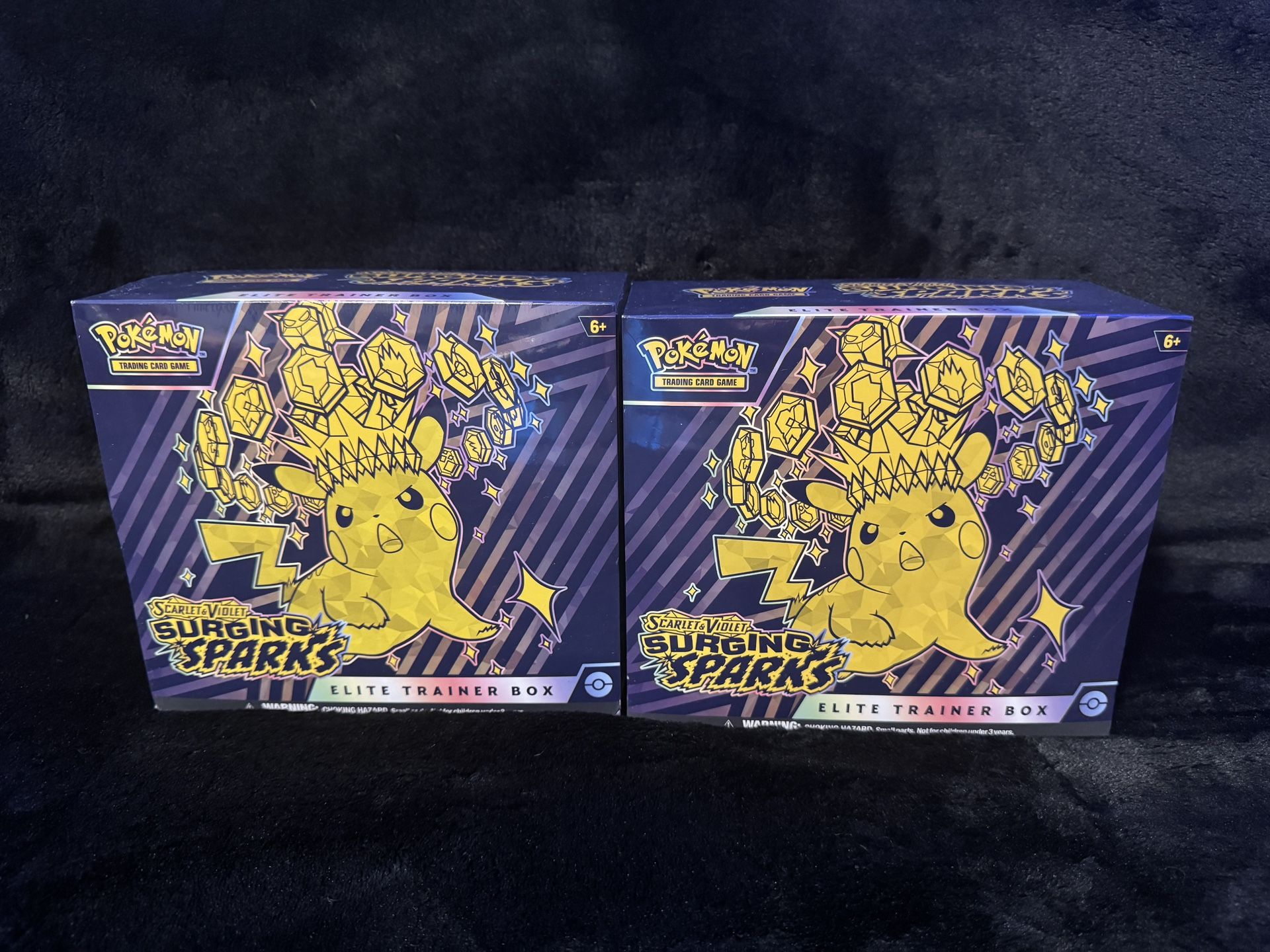 Surging Sparks Elite Trainer Box 2x $70 ea.