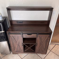 Coffee Bar Cabinet 