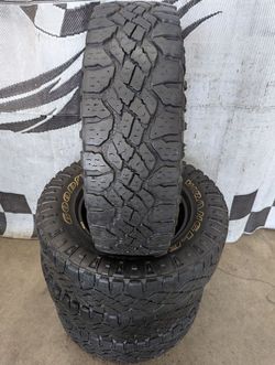LT 245/75r17 Goodyear Wrangler Dura-Trac Load "E" Tires