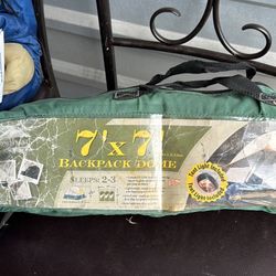 7x7 Backpack Dome