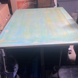 Wooden Table w/ Stools Need Gone, Make An Offer