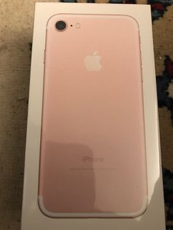 🤔Brand new Iphone 7 rose gold 128 gb🔥🔥