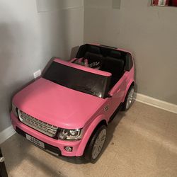 Pink Ranger Rover.. Kids Just To Big For It 