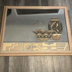 Native Glass Framed Art