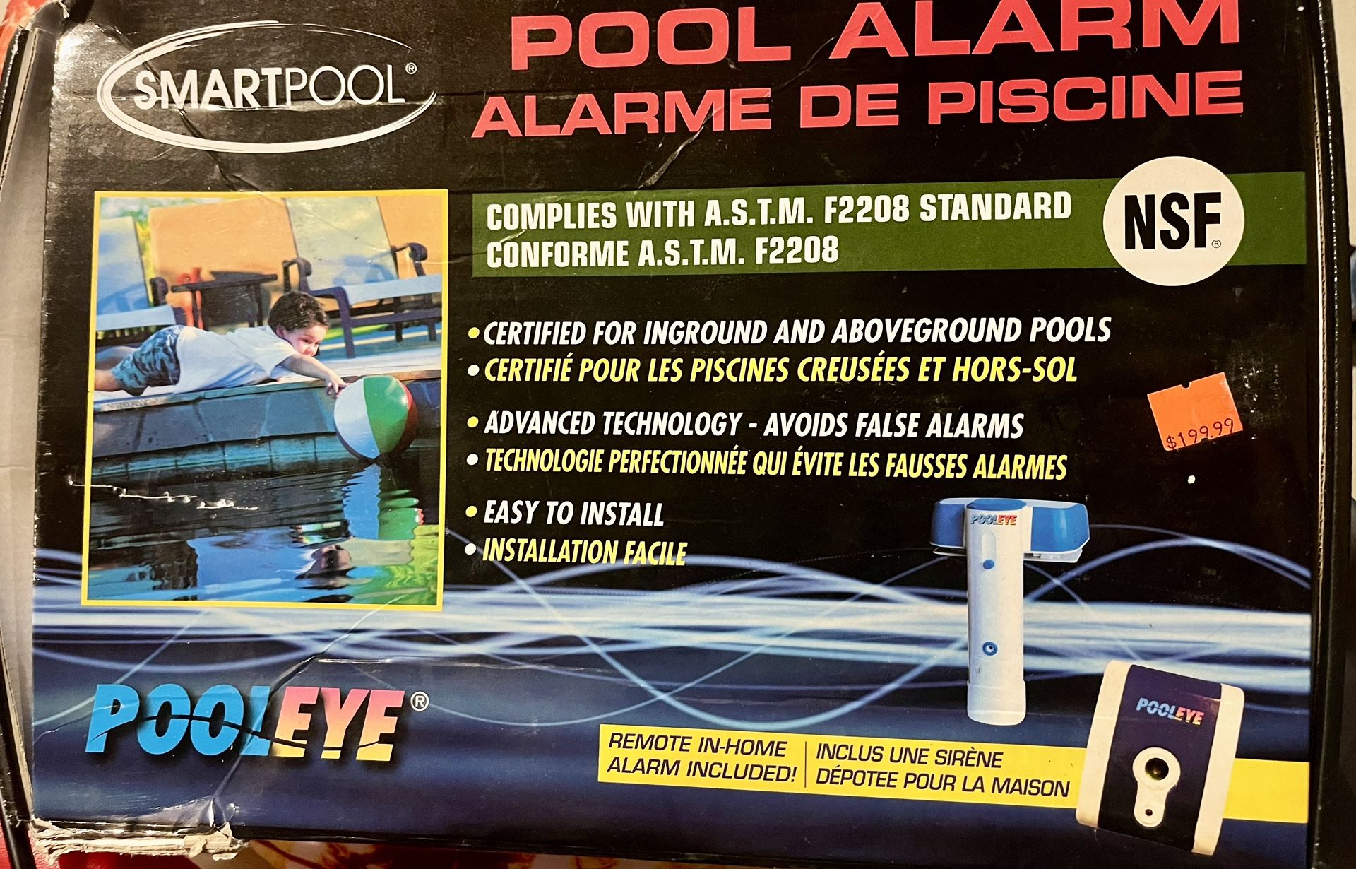 Brand New In The Box Smartpool Pool Alarm