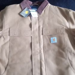 Brand New Carhartt Insulated Coat Size Large But Fits Like A 2x $100 Firm Meet Up In Southwest Detroit 