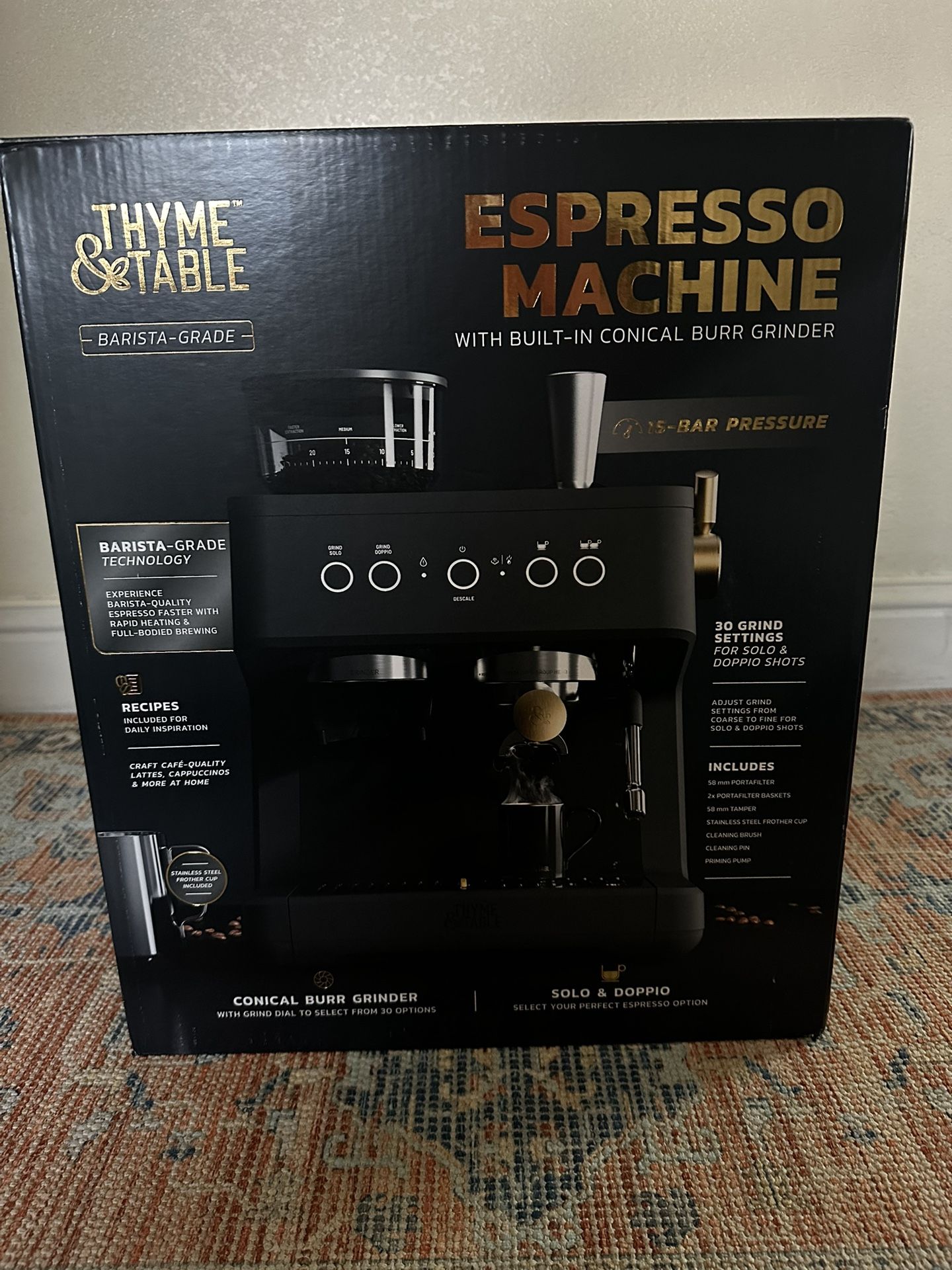 Thyme & Table Espresso Machine