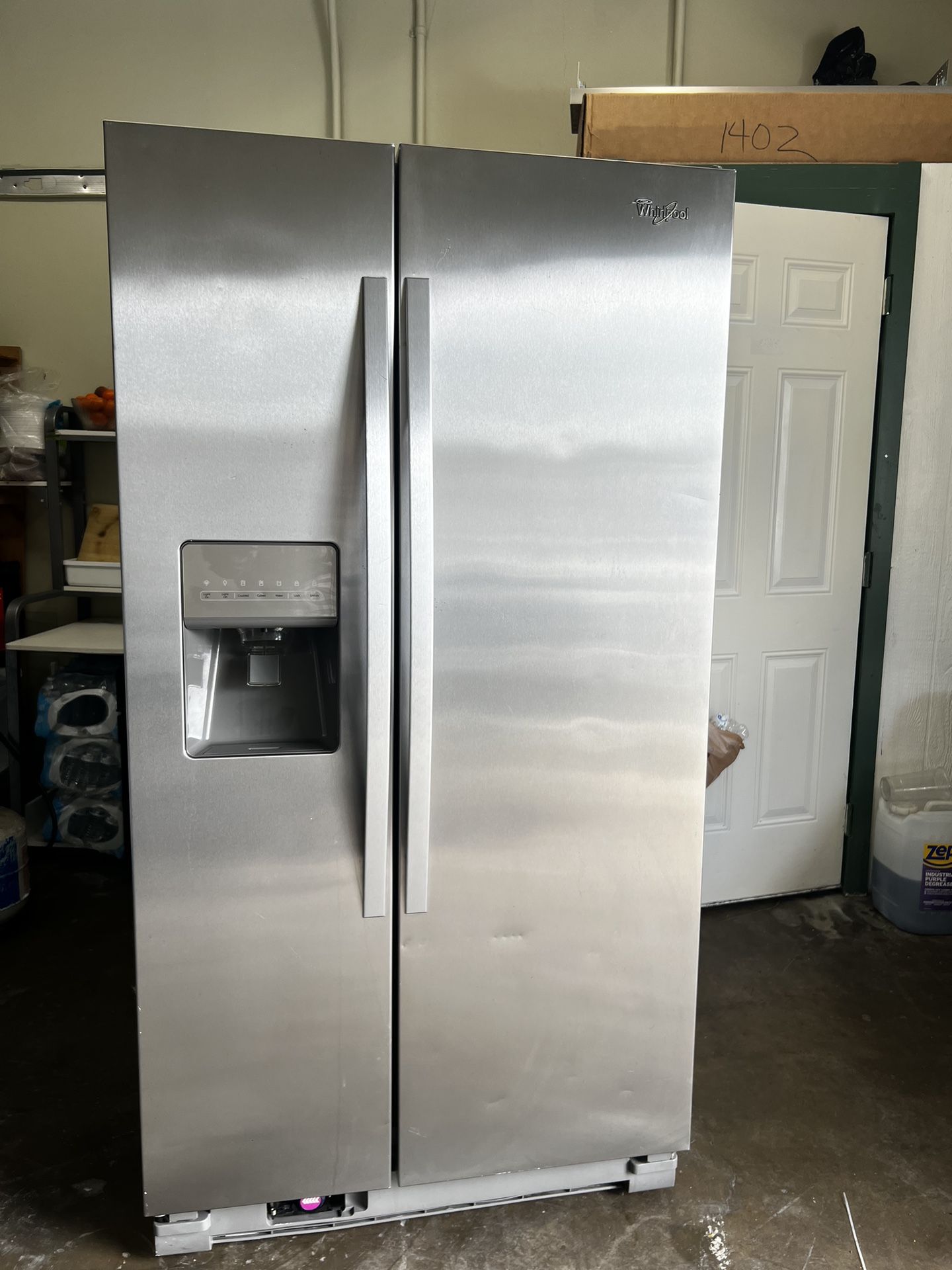 Whirlpool Side By Side Stainless Steel Side By Side Refrigerator 