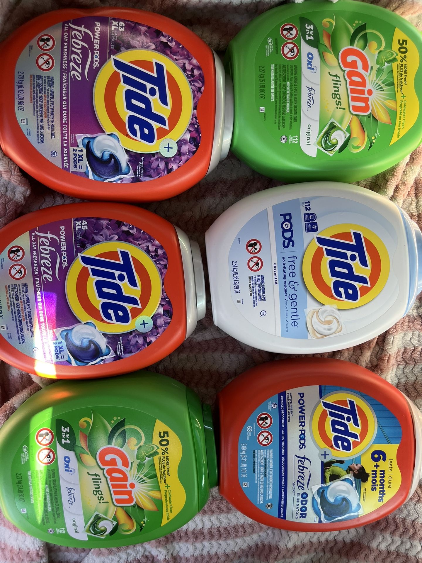 Tide Pods And Gain Pods
