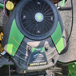 John Deere 155c Hydro Read Ad Garden Tractor Riding Lawn Mower 