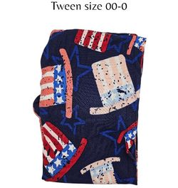 4th of July Tween Lularoe Leggings *New / Never Worn*