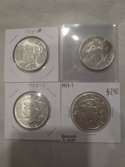 Silver Peace Dollar 1928S