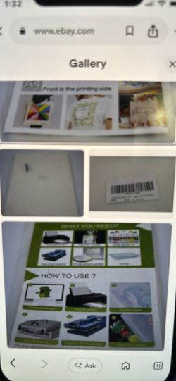 DTF TRANSFER FILM 60 SHEETS CASH ONLY