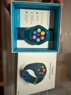 Timex Family Connect Space Blue Buckle Smart Watch (metro By T-mobile ) New open box