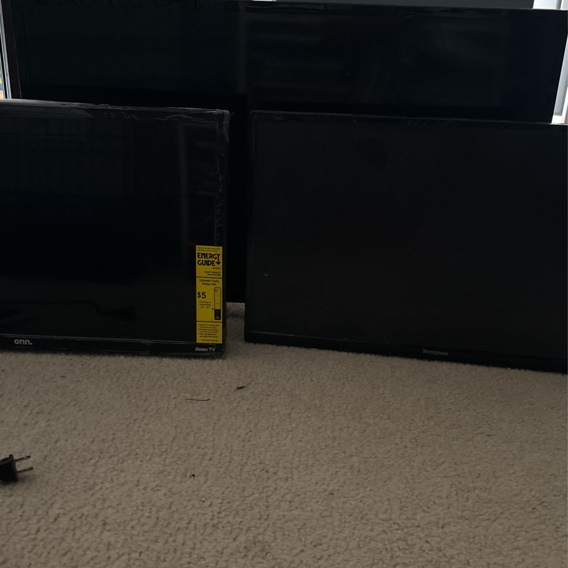 Three TVs