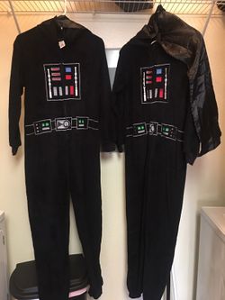 Darth Vader Star Wars Costume Onesie for sale size Small and Medium