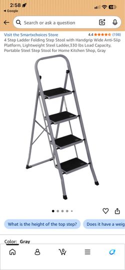 New 4 step ladder