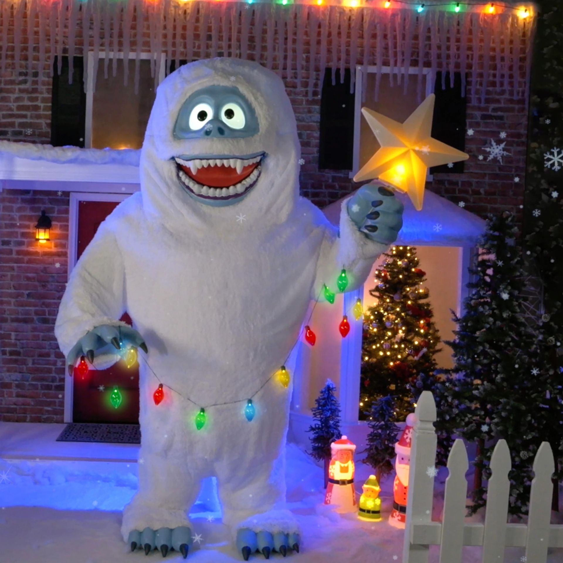 Life-size bumble from Rudolph, the rednosed reindeer