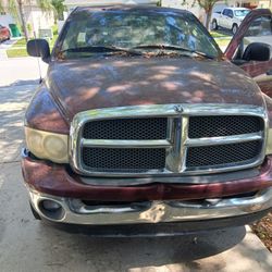 Burgundy Dodge Ram 1500 Truck 2003